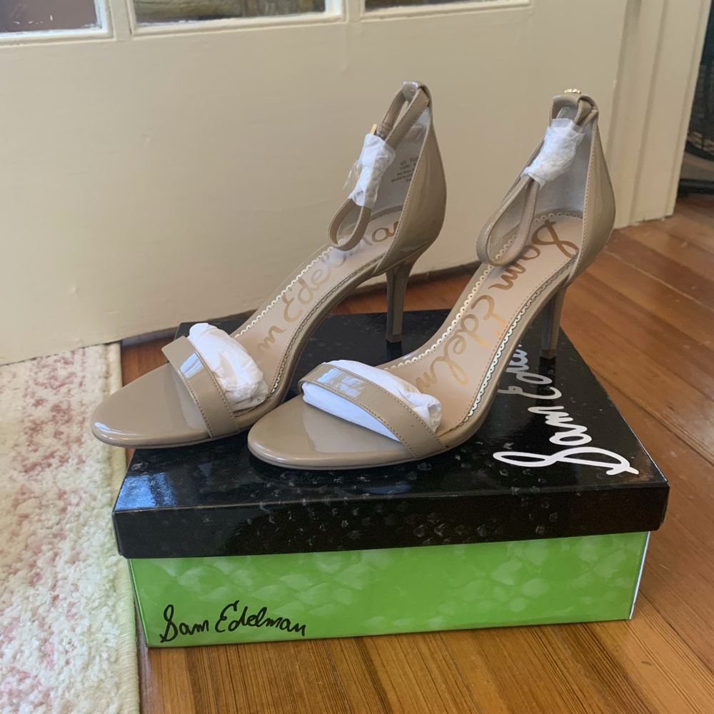 Sam Edelman Patti Ankle Strap Sandal (nude)